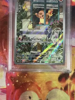 Pokemon Charmander 044 Scarlet & Violet Promo Holo PSA 10 English 2023 - Image 3