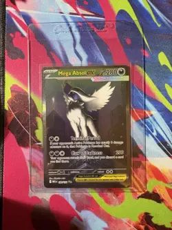 Pokemon TCG Mega Evolution Mega Absol EX Special Illustration Rare 180/132 MINT - Image 1