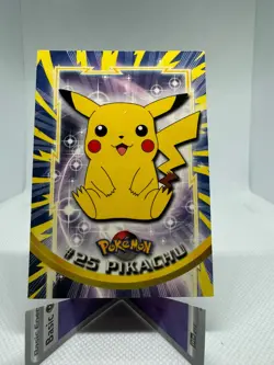 Pokemon TCG Topps #25 Pikachu TV Animation Edition - Image 1