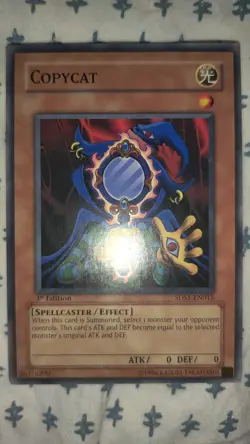 Yu-Gi-Oh! 5D's Copycat 1st Edition TCG Card 5DS1-EN015 Common LP - Image 3