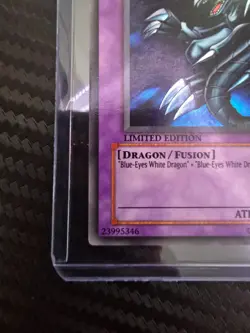 Yugioh: Blue-Eyes Ultimate Dragon (Secret Rare) Original Print RP01-EN000 NM - Image 2