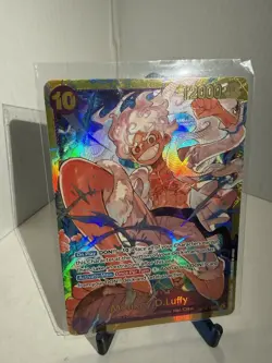 One Piece TCG Monkey.D.Luffy The Four Emperors/ Straw Hat Crew OP05-119SEC NM - Image 1