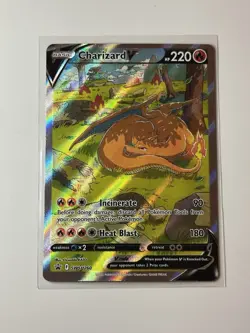 Charizard V SWSH260 SWSH: Sword & Shield Black Star Promo Card Holo Pokemon TCG - Image 1