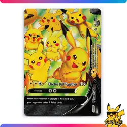 Pikachu V-Union - SWSH139-142 - Celebrations - 4 Card Set - Pokemon TCG - [NM] - Image 4