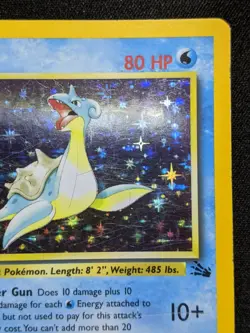 Lapras - 10/62 - Fossil - ⭐Holo Rare⭐ - Pokemon Card - SEE PHOTOS! - Image 3
