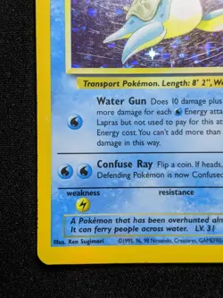 Lapras - 10/62 - Fossil - ⭐Holo Rare⭐ - Pokemon Card - SEE PHOTOS! - Image 5