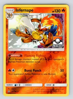 Infernape - (Pokemon League) 023/156 League & Championship Cards Reverse Holo - Image 1
