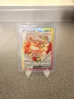 Pokemon TCG Eevee EX 174 Black Star Promo Card from Scarlet & Violet Prismatic - Image 1