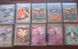 Pokemon Phantasmal Flames & Ascended Heroes Mixed Lot Trainers & EX's x24 Cards - Image 2