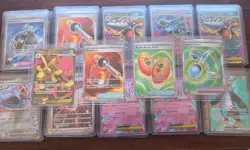 Pokemon Phantasmal Flames & Ascended Heroes Mixed Lot Trainers & EX's x24 Cards - Image 3