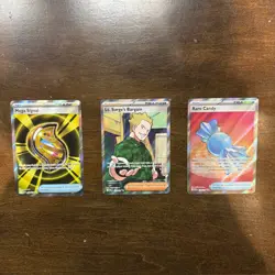 Pokemon TCG Full Art Trainer 3 Card Lot - Mega Evolution - Image 1