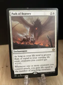MTG Path of Bravery Jumpstart Regular #126 JMP Rare LP - Image 1