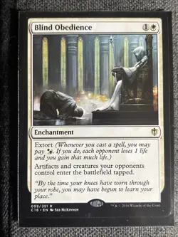 Magic: The Gathering Enchantment Blind Obedience 59/351 - Image 1