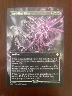 Wedding Ring (Borderless); Commander: the Lost Caverns of Ixalan - Image 1