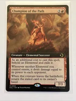 CHAMPION OF THE PATH x1 mtg NM-M Lorwyn Eclipsed 1 Rare - Image 1