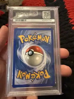 2002 Pokemon Expedition Base Set Chikorita 99/165 Reverse Holo Rare Card PSA 9 - Image 2