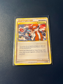 Pokemon TCG - Fisherman 92/123 Heartgold & Soulsilver Regular - LP - Image 1