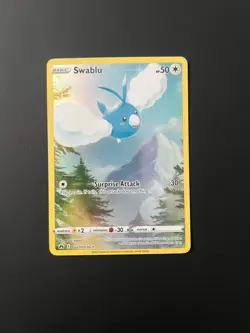 Pokemon Swablu GG27/GG70 Crown Zenith Galarian Gallery Holo Ultra Rare NM - Image 1