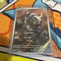 2025 Pokemon Blitzle White Flare Illustration Rare #114/86 Near Mint - Image 1