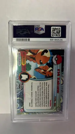 PSA 10 2000 Pokemon Topps Chrome Kakuna TV Rare GEM MINT Base Set #14 - Image 2