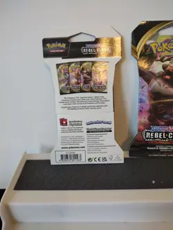 Pokemon 2 Packs 2020 Pokemon Sword & Shield Rebel Clash Booster Pack TCG - Image 2