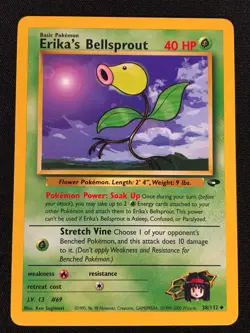 Pokemon Erika's Bellsprout 38/132 Common (NM) - Image 1