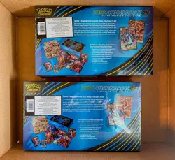2 Pack-Pokemon Mega Charizard ex Ultra Premium Collection Costco 2 Pack F/S - Image 1