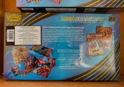 2 Pack-Pokemon Mega Charizard ex Ultra Premium Collection Costco 2 Pack F/S - Image 2