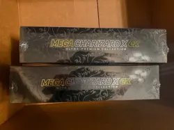 2 Pack-Pokemon Mega Charizard ex Ultra Premium Collection Costco 2 Pack F/S - Image 4