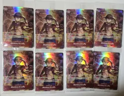 MONKEY D LUFFY ST10-006 x8 One Piece TREASURE BOOSTER SET ENGLISH - Image 1
