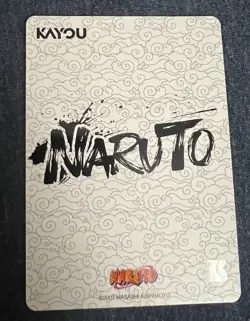 Sasuke Uchiha NRSA01-PU-005L4 Naruto Kayou Card Series 1 English A - Image 2