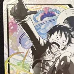 One Piece CCG Monkey.D.Luffy ST29-001 Leader card Alternate Art - Image 4