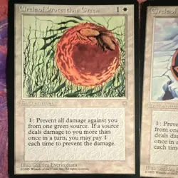 Magic: The Gathering 1995 Circle of Protection Enchantment Lot (7 Cards) - Image 1