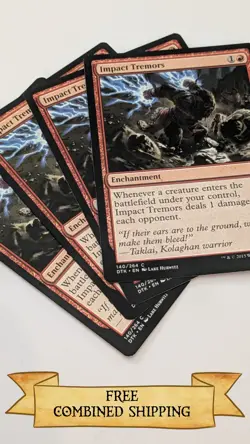 4x Impact Tremors Dragons of Tarkir Regular - Image 1