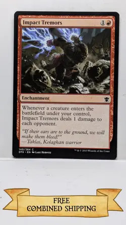 4x Impact Tremors Dragons of Tarkir Regular - Image 2