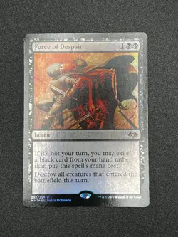 MTG Force of Despair - Foil, Modern Horizons; Pack Fresh NM/M - Image 2