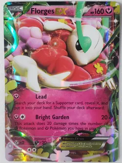 EX HOLO Florges 67/119 VLP / NM XY Phantom Forces Pokemon Card $2 Combined Ship - Image 1