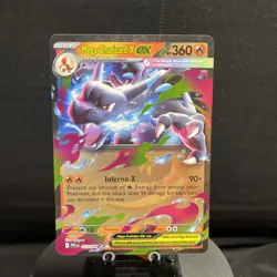 Mega Charizard x Ex 13/94 Ultra Rare Phantasmal Flames Pokemon Card NM - Image 1