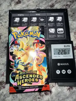 22.61g HEAVY -Pokemon Ascended Heroes Booster Pack -Possible GODU - Image 1