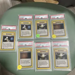 (7 Slab) 2001 Pokemon Neo Discovery 1st Edition Energy Ark 75/75 PSA 10 For Matc - Image 1