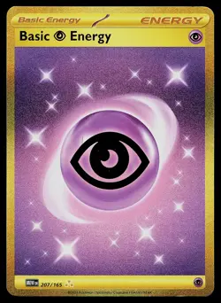 Pokemon Card - Basic Psychic Energy Scarlet & Violet 151 207/165 Secret Rare - Image 1