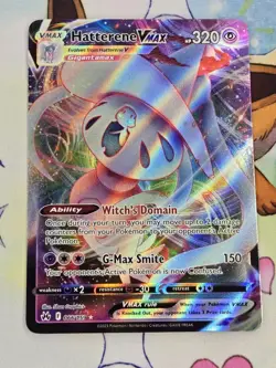 Hatterene VMAX 66/159 - SWSH Crown Zenith Pokemon TCG NM - Image 1