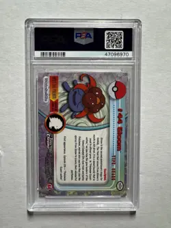 Gloom 2000 Topps Chrome Pokemon T.V. TV #44 PSA 10 Gem Mint - Image 2