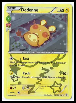 Pokemon TCG - Dedenne Generations: Radiant Collection #RC10/RC32 - LP Holo - Image 1