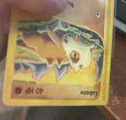 Pokemon Expedition Cubone 103/165 MP Common Vintage E-Reader - Image 4