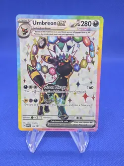 Pokemon Scarlet Violet Figure Collection Umbreon ex SVP 176 Black Star Promo NM - Image 1