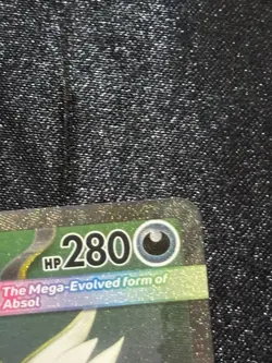 Pokemon TCG Mega Absol EX 180/132 Me01: Mega Evolution Rare Holo - Image 3