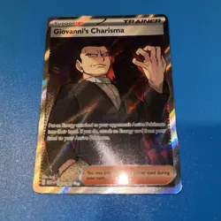 Giovanni's Charisma SR 197/165 Secret Rare Pokemon Scarlet Violet 151 Near Mint - Image 1