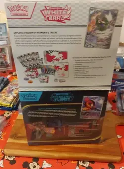 Pokemon Phantasmal Flames and White Flare ETB Lot - Image 4