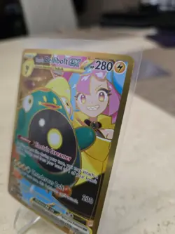Iono's Bellibolt EX 188/159 Gold Hyper Rare Pokemon TCG Journey Together - Image 2